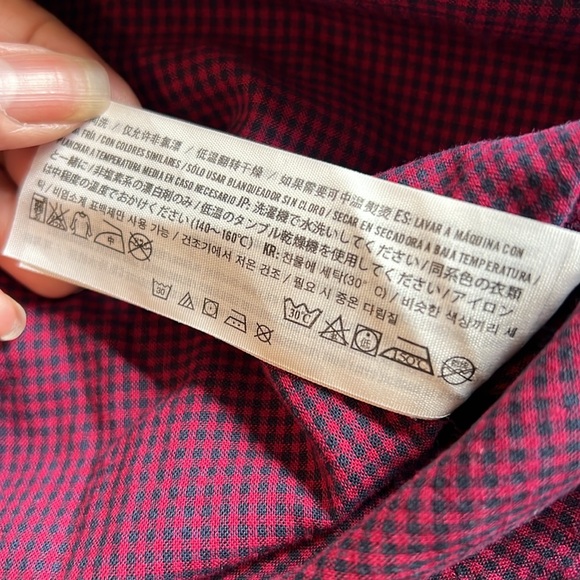 NWT: Abercrombie & Fitch Tartan Shirt sz M - Picture 5 of 7